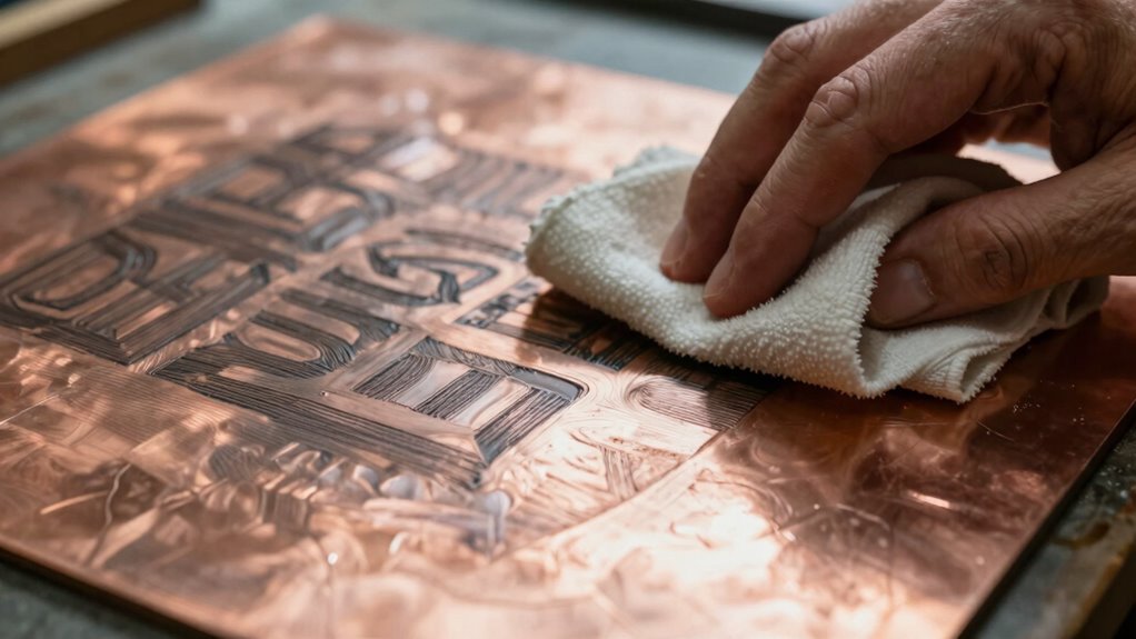 controlling ink for depth