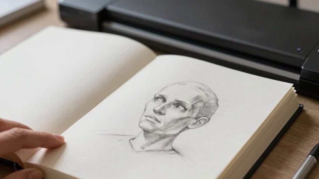 detect shadows during digitization