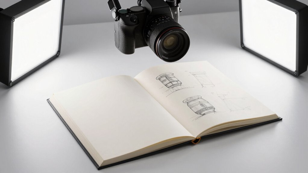 diffuse lighting prevents shadows