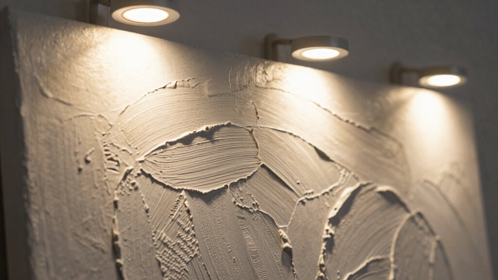 enhance texture with lighting