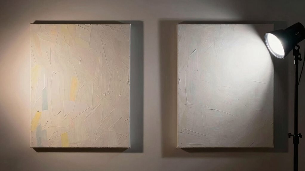 lighting options for art reproduction