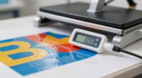 measure ink curing temperature