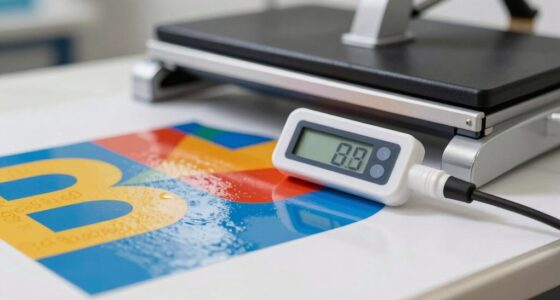 measure ink curing temperature