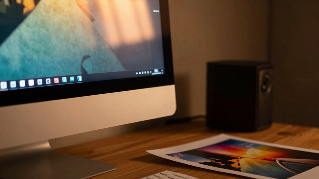 monitor brightness depends on environment