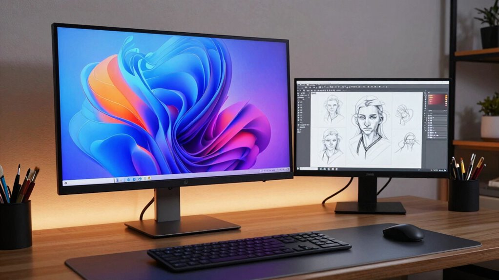 monitor size suits art style