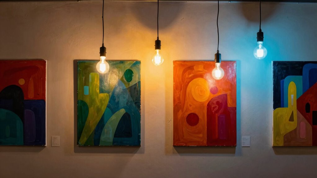 optimal art lighting choices