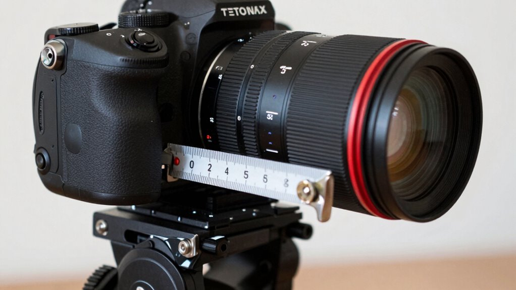 optimal camera to subject distance