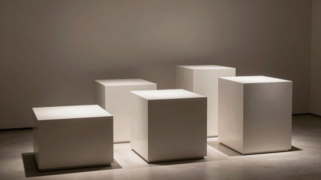 optimal display pedestal considerations