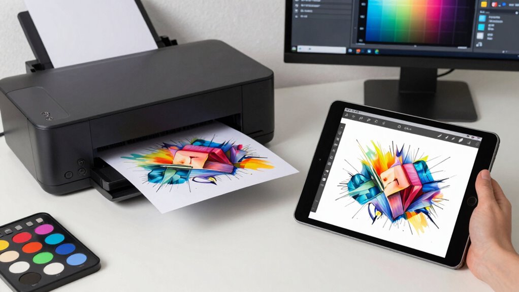 optimize print color settings