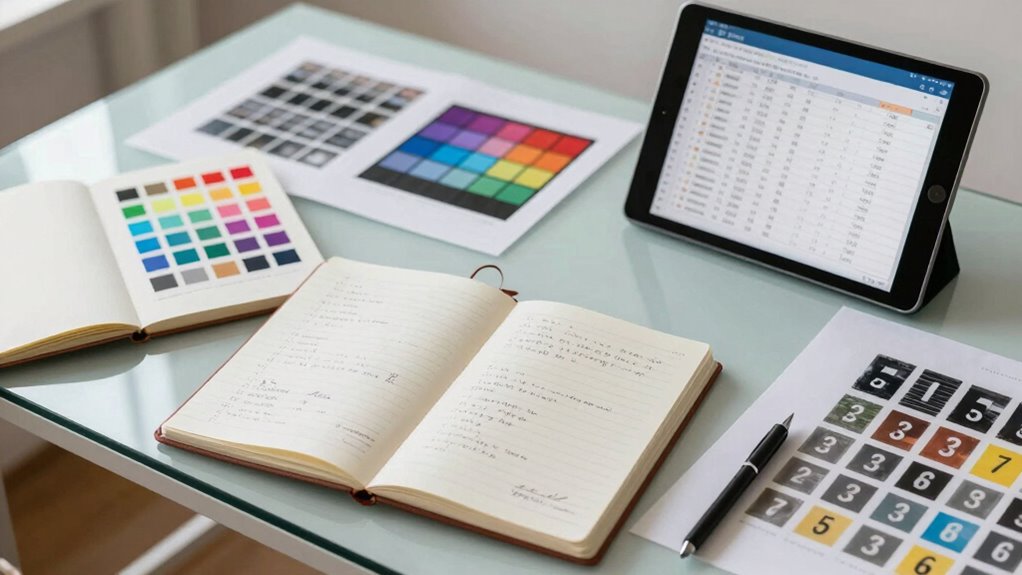organize track verify prints