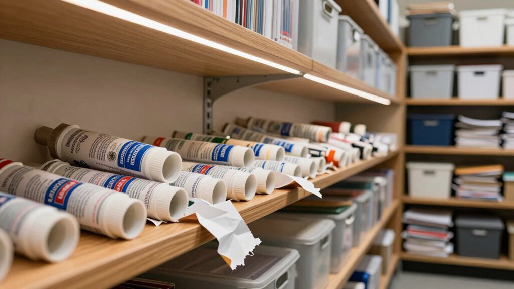 poor print storage practices