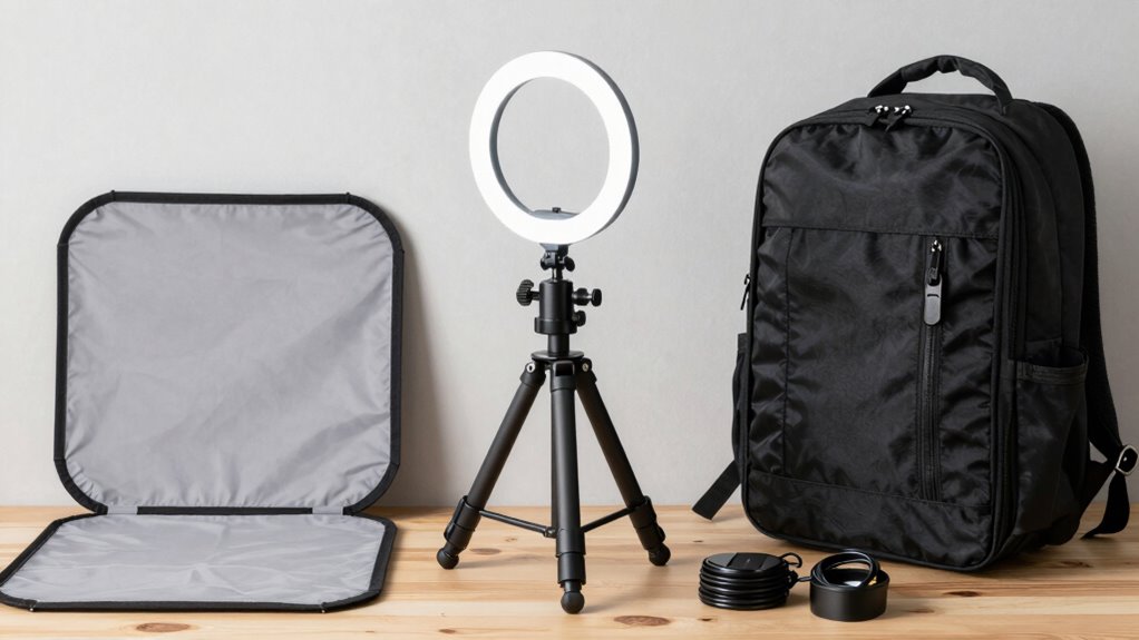 portable backpack studio setup