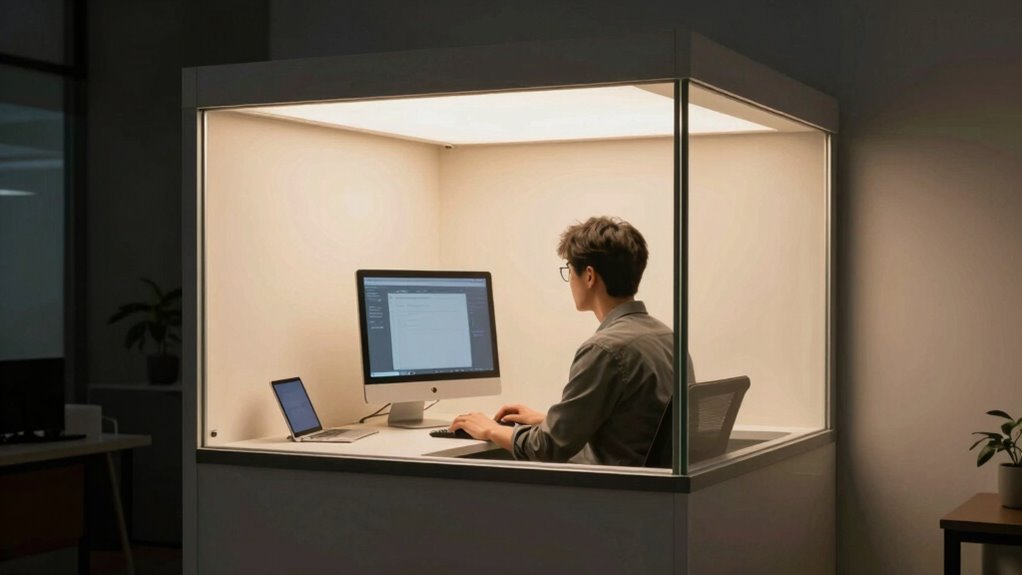 private space for concentration