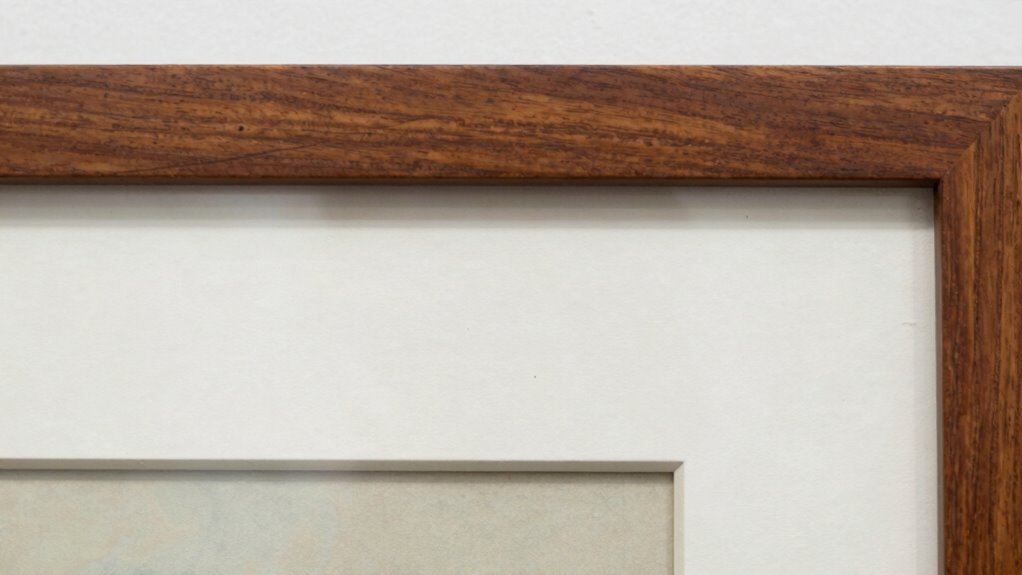 proper archival framing techniques