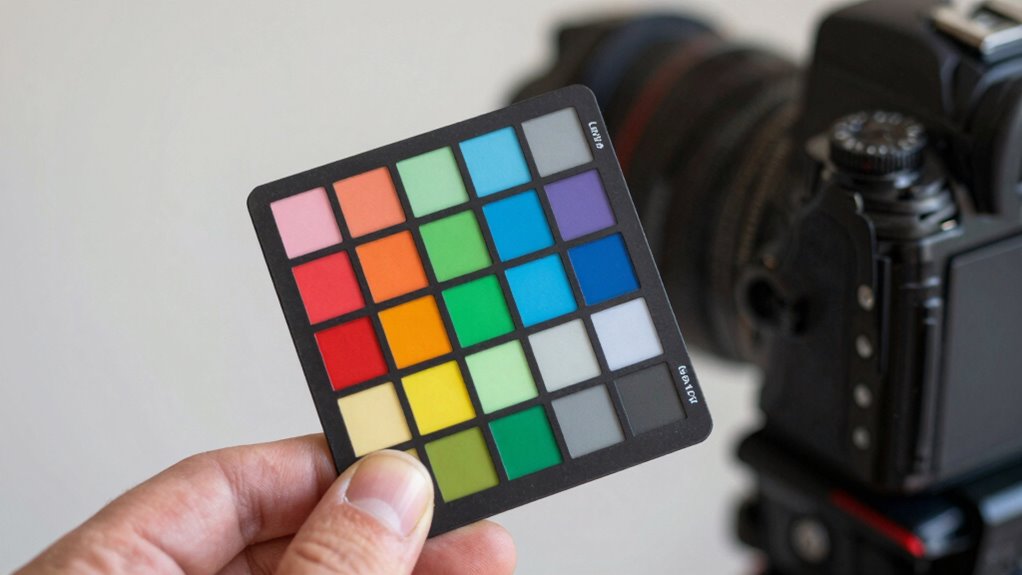 proper color checker setup