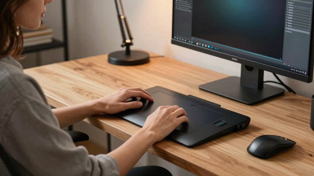 proper workspace for artists