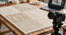 scan and stitch artwork