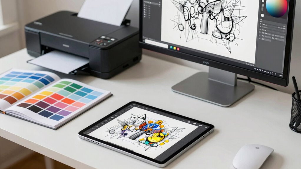 seamless organized color process