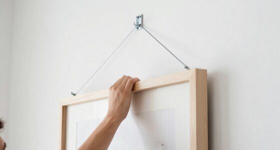 securely hang heavy frames