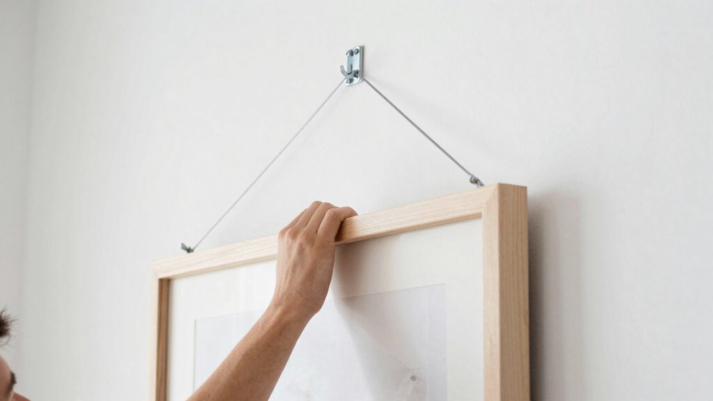 securely hang heavy frames