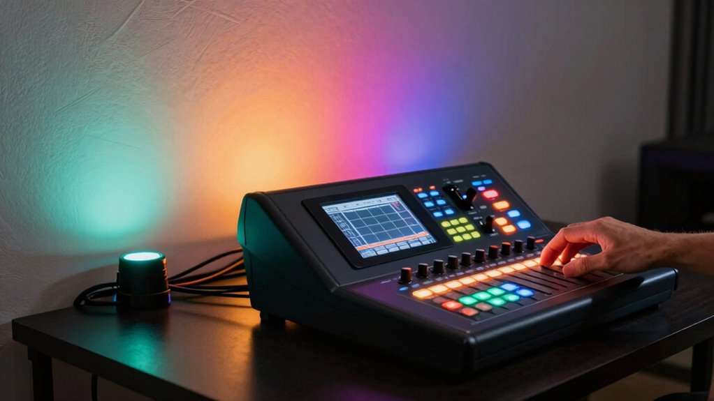 simple dmx lighting control