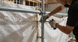 A federal judge wants answers on the tarp and scaffolding at the Kennedy Center