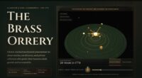 The Brass Orrery - Alabaster & Vane, Est. 1774 — Interactive 3D Modeling (FABLE/175, room 30)