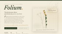 FOLIUM — A Living Herbarium — Seeded SVG L-systems (FABLE/175, room 4)