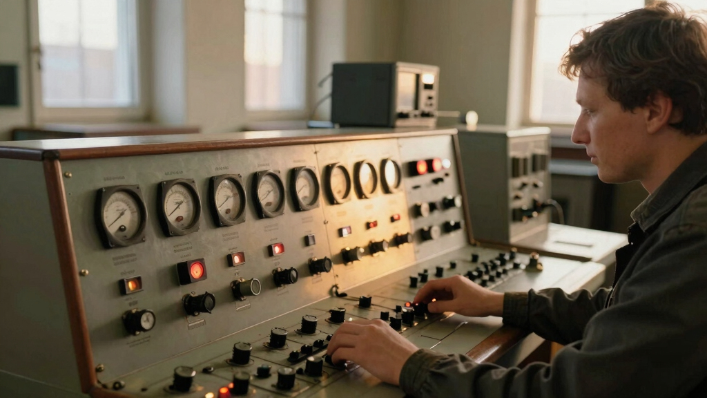 The vintage beauty of Soviet control rooms (2018)