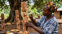 Yoruba Goddess Honored With New Sculptures In ỌṣUn-Òṣogbo Grove