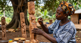 Yoruba Goddess Honored With New Sculptures In ỌṣUn-Òṣogbo Grove