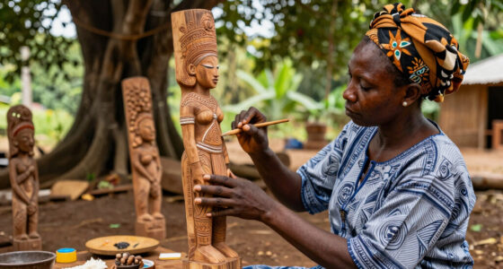 Yoruba Goddess Honored With New Sculptures In ỌṣUn-Òṣogbo Grove