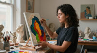 Estefania Ajcip’s Sculptural Paintings Unite The Memories Of A Separated Family