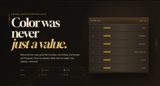 The Pigmentarium — A Vault of Historical Color — Material-Driven Interaction (FABLE/175, room 56)