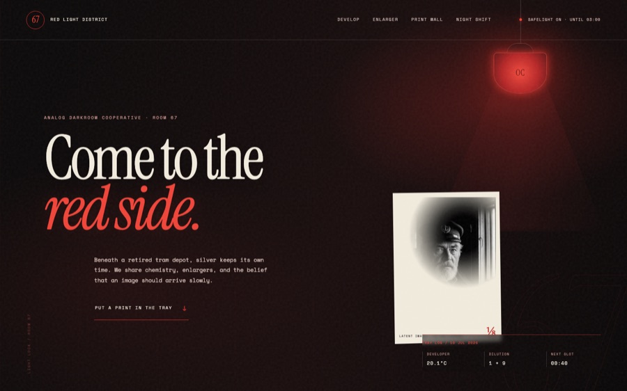 Red Light District 67 — Analog Darkroom Cooperative (FABLE/175)