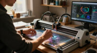Making Holograms With A Pen Plotter