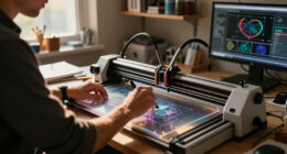 Making Holograms With A Pen Plotter
