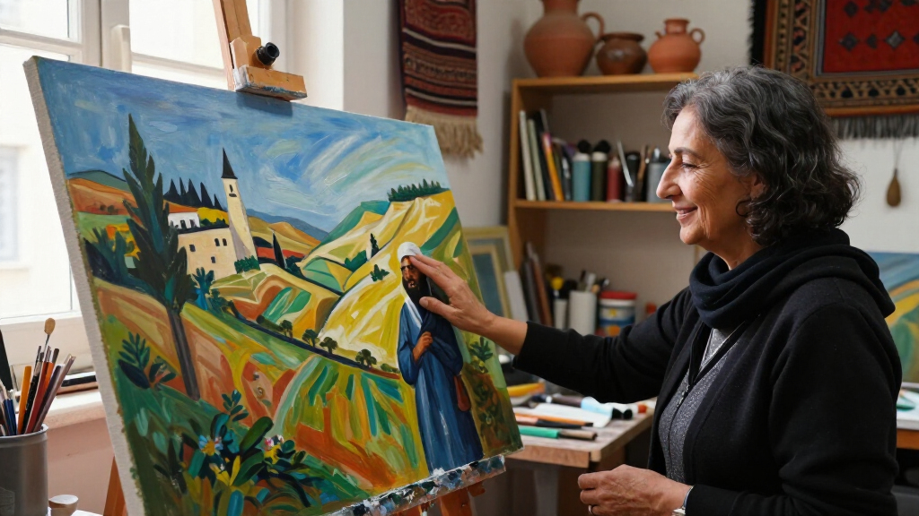 Sliman Mansour, Painter Of Palestinian Hope And Humanity, Dies At 79
