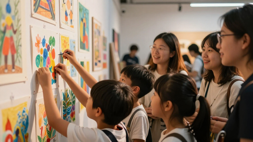 討論牆 | 第二屆Arteen Taipei兒少藝術博覽會盛大開幕 70位小小藝術家用創意讓世界看見 - LINE TODAY