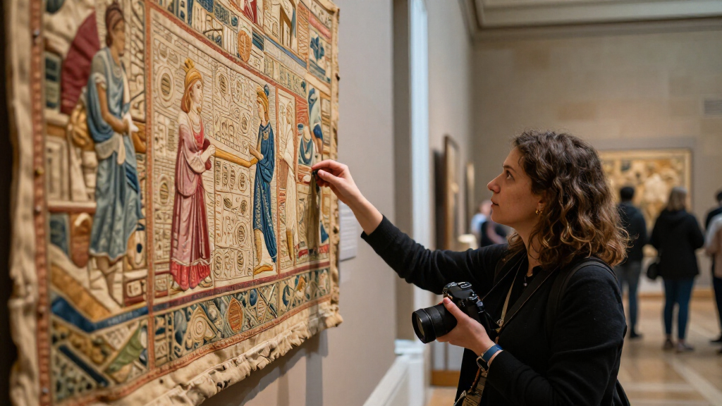 Bayeux Tapestry At London British Museum On Surges In Global Coverage