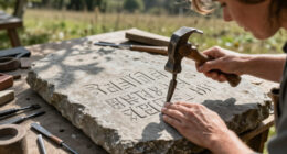 SVG Carving Animation: A Look Inside “The Runestone Field — Carve Words Into Winter” (FABLE/175)
