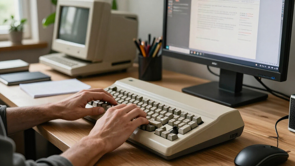 A Font Recreated From Photographs Of Classic Commodore 64 Keycaps