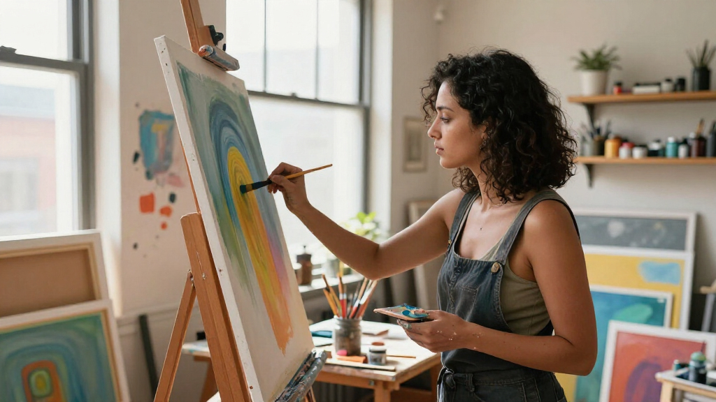 A View From The Easel: Flor Khan