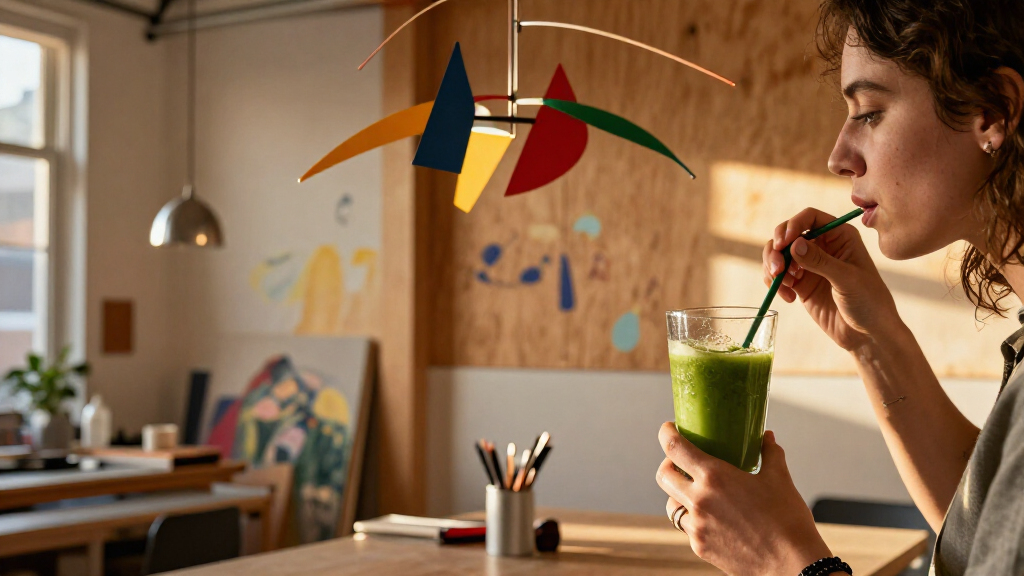 Alexander Calder Erewhon Smoothie?