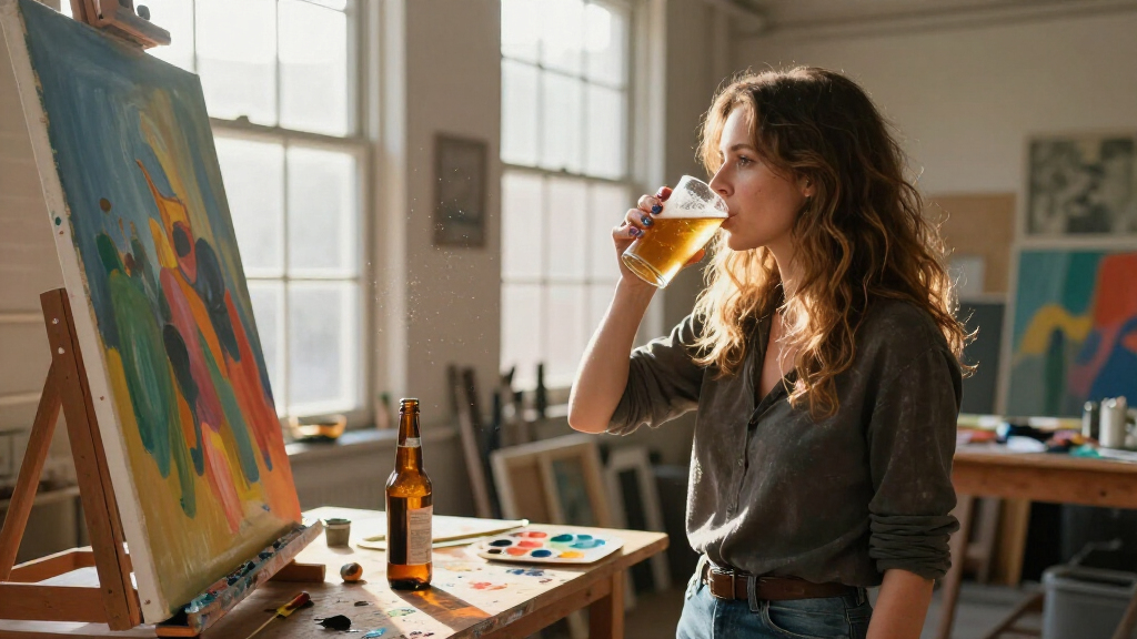 Beer With A Painter: Melissa Brown