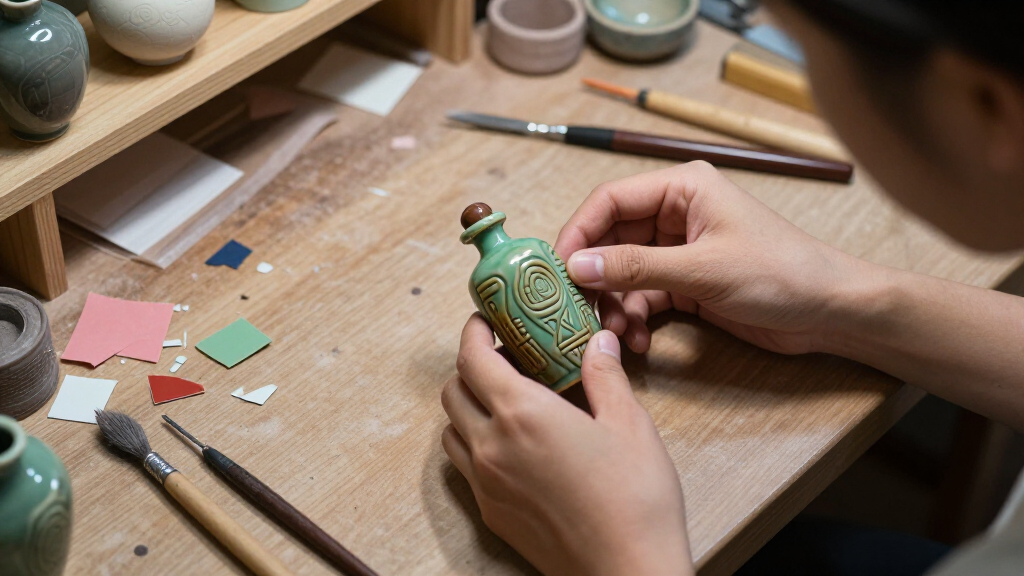Hannah Lim Draws On Her British-Singaporean Heritage In Sculptural Snuff Bottles