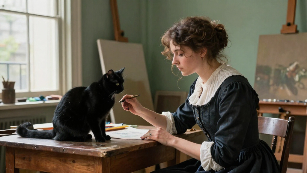 How ÉDouard Manet's Black Cat Became A Symbol Of Modernity