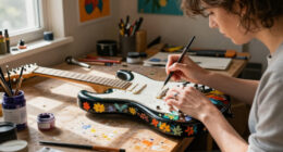 Meet The Painter Adorning Phoebe Bridgers’s Guitars