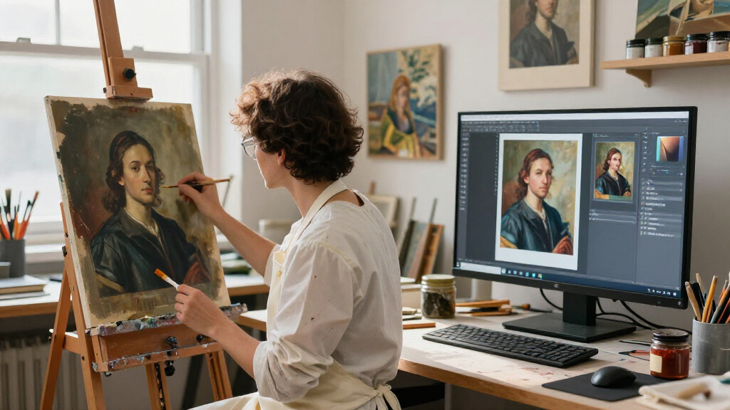 Pope Leo Calls To Save Art From AI