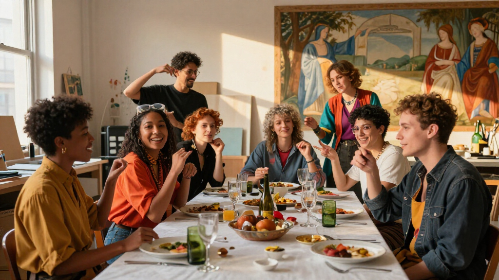 Smiles Meyer Queers “The Last Supper”
